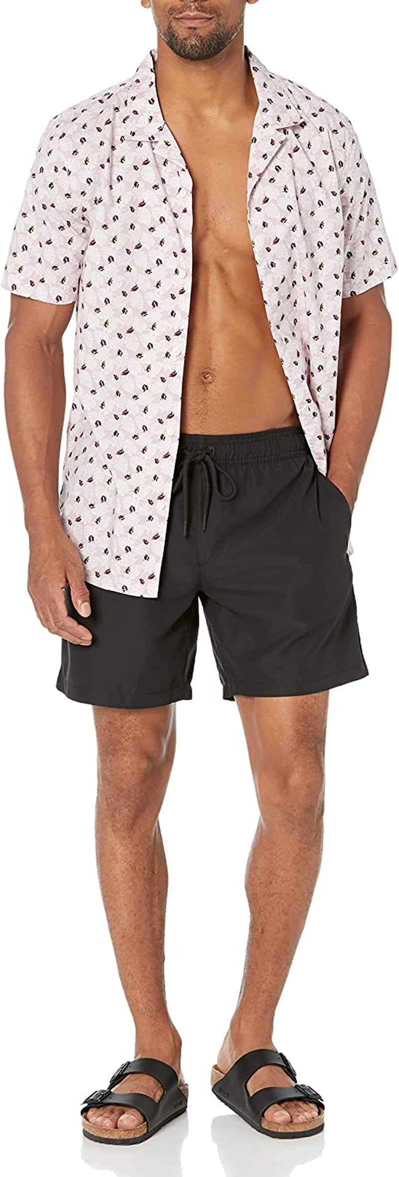  Essentials Mens 7" Quick-Dry Swim Trunk