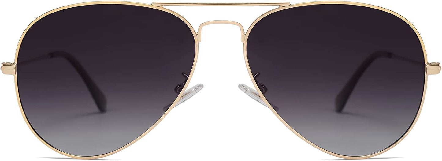 Classic Aviator Polarized Sunglasses for Men 