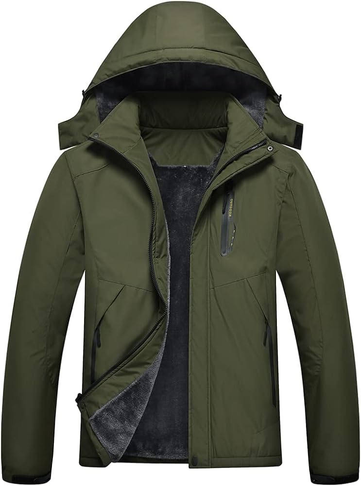 Men's Mountain Waterproof Jacket Winter 