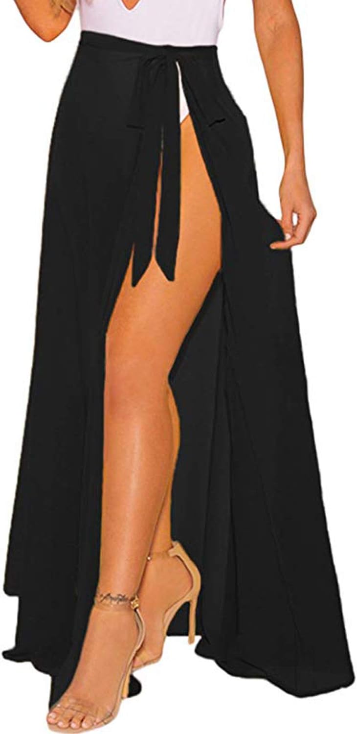 Women's Swimsuit Cover up Summer Beach Wrap Skirt Bikini Cover-Ups