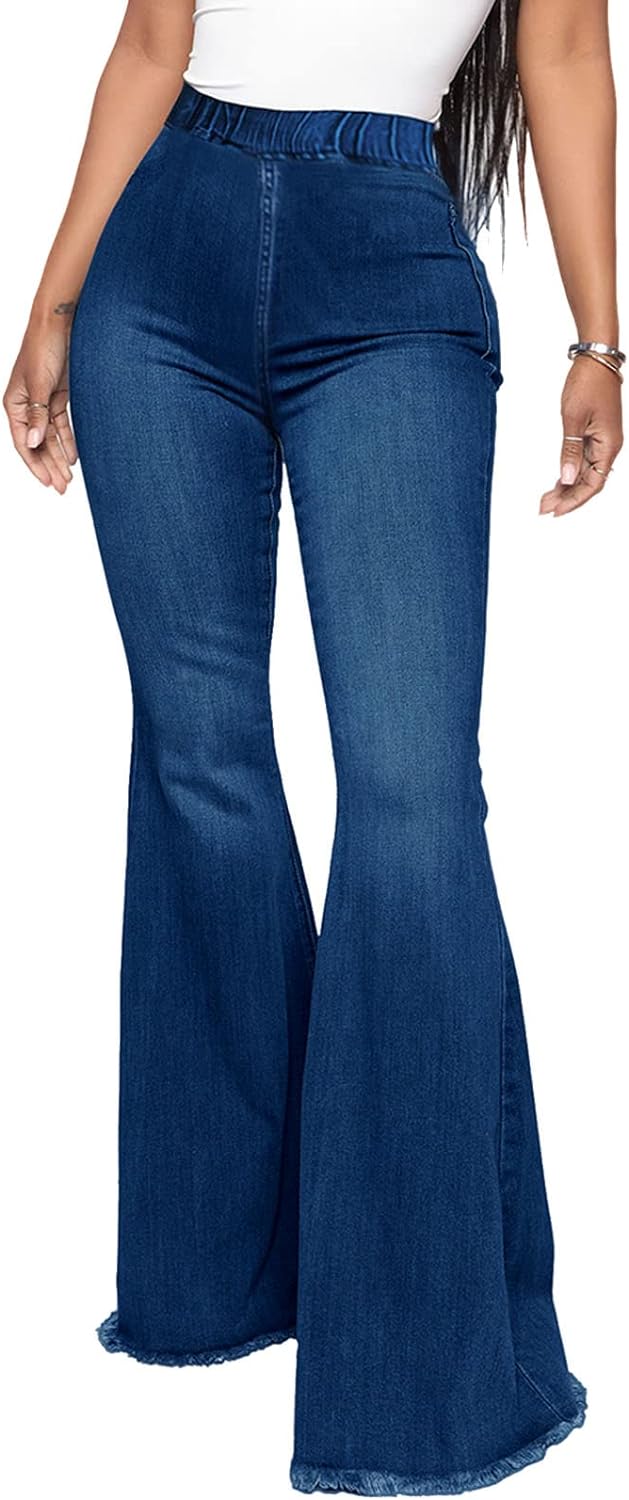 Women's Flare Bell Bottom Jeans 