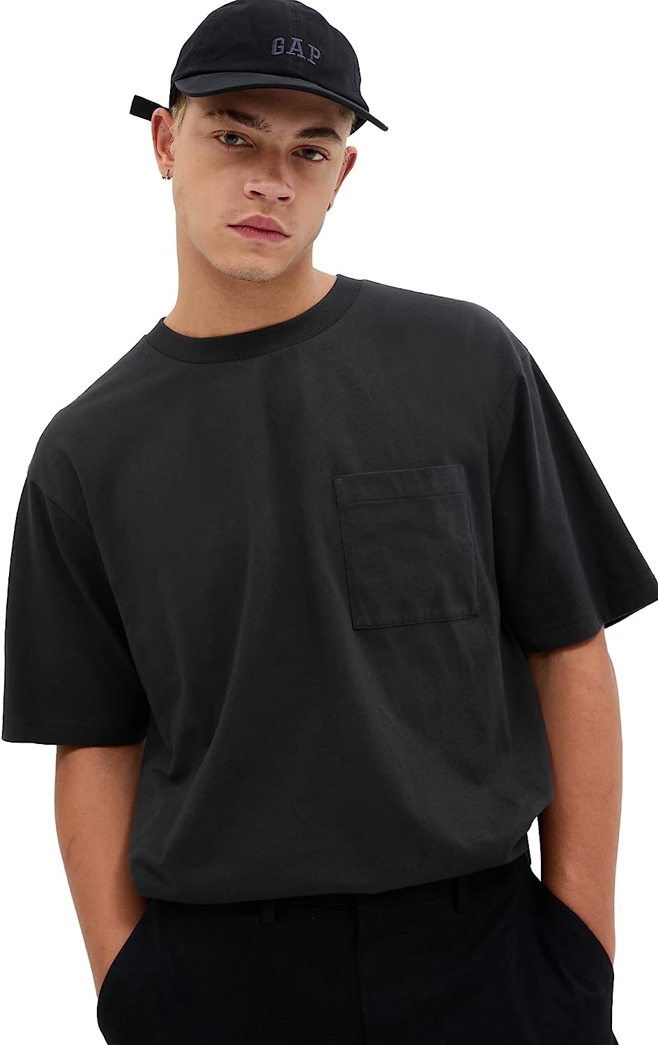 Men'S Everyday Soft Relaxed Pocket T-Shirt