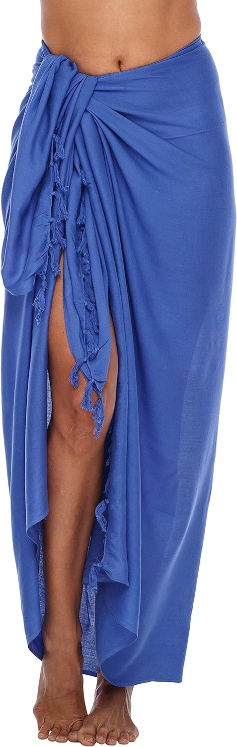 Womens Beach Cover up Ombre Sarong Swimsuit Cover-Up Pareo Coverups