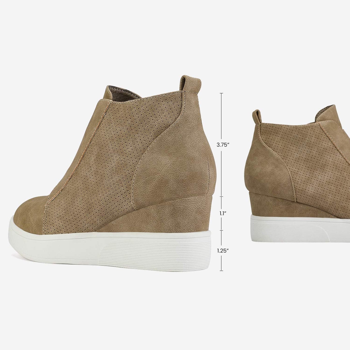 Women’s Platform Wedge Sneakers Ankle Boots