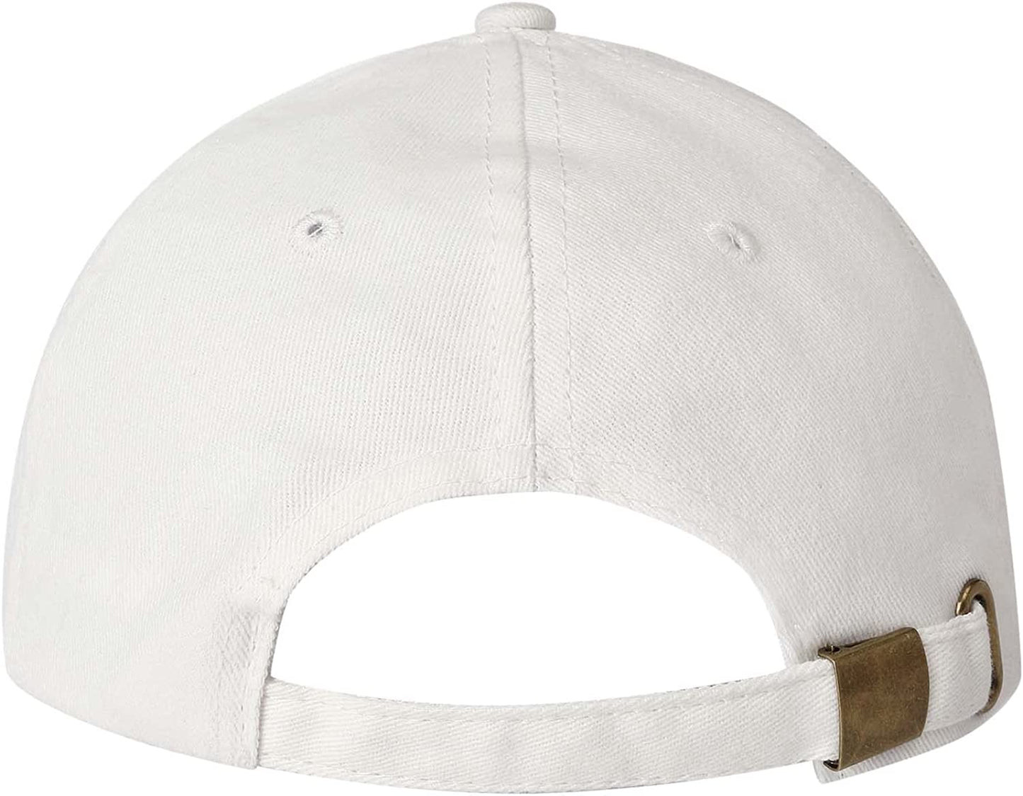 Classic 100% Cotton Structured Baseball Hats Adjustable for Men Women Basic  Plain Blank Workout Ball Caps