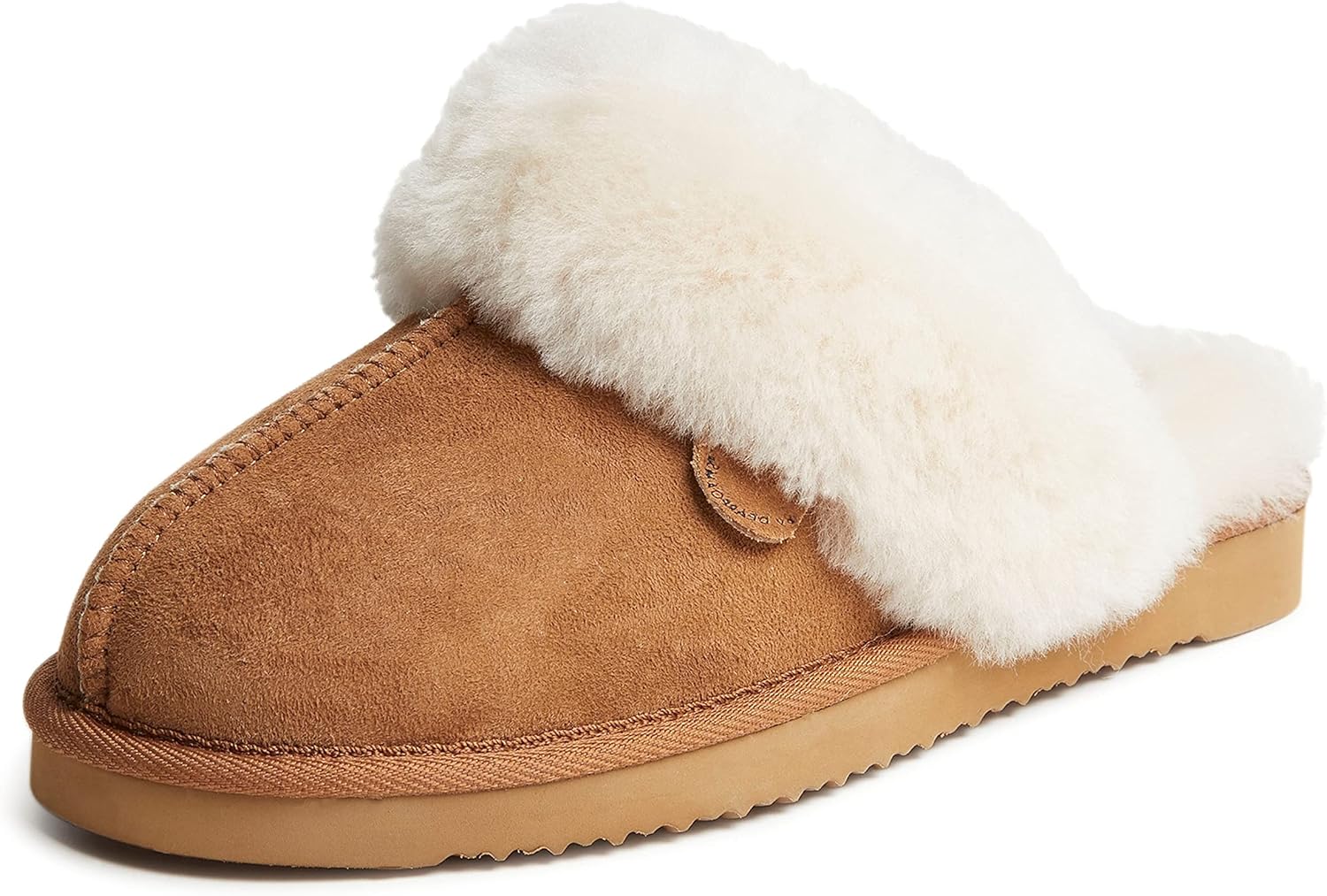 Women's Sydney Shearling Fur Indoor/Outdoor Scuff Slipper 