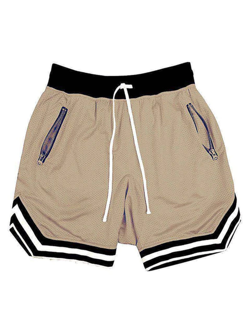 Men'S Sports Track Shorts Summer Basketball Fitness Breathable Short 