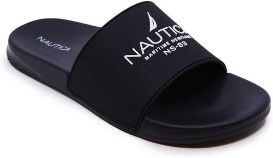 Men'S Nautica Comfortable Slide Sandals 