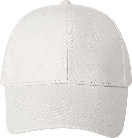 Classic 100% Cotton Structured Baseball Hats for Men/Women Basic Plain Blank Workout Ball Caps