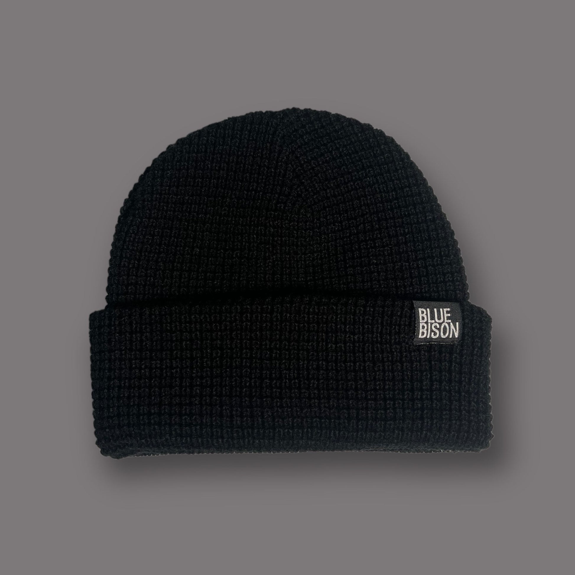 Blue Bison Extra Thick Waffle Knit Beanie - Multiple Colors