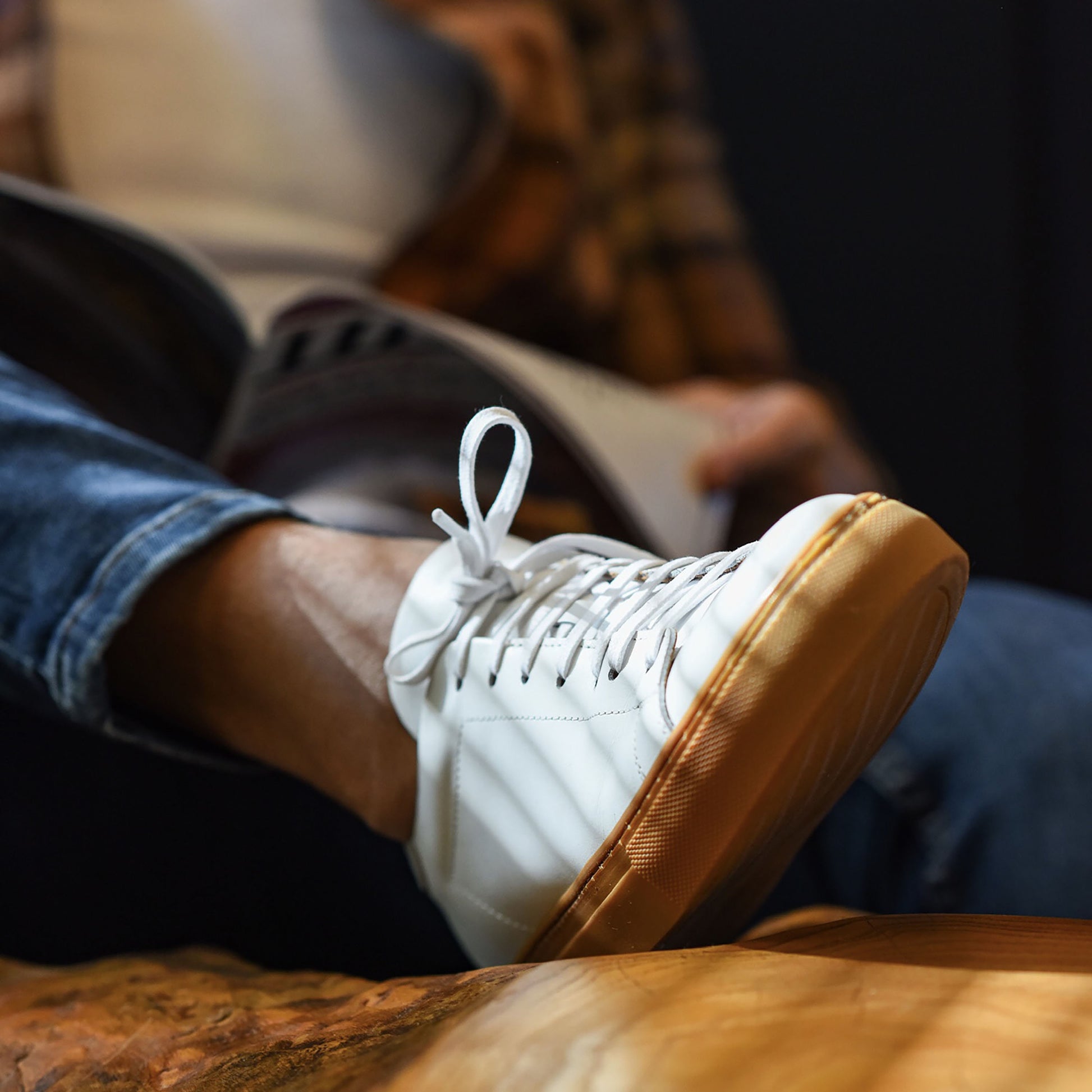 Raar Wear Geon Leather Sneaker for Men, Handmade Leather Sneakers, Casual Leather Sneakers, Genuine Leather Shoes, Leather Tie Sneakers Men